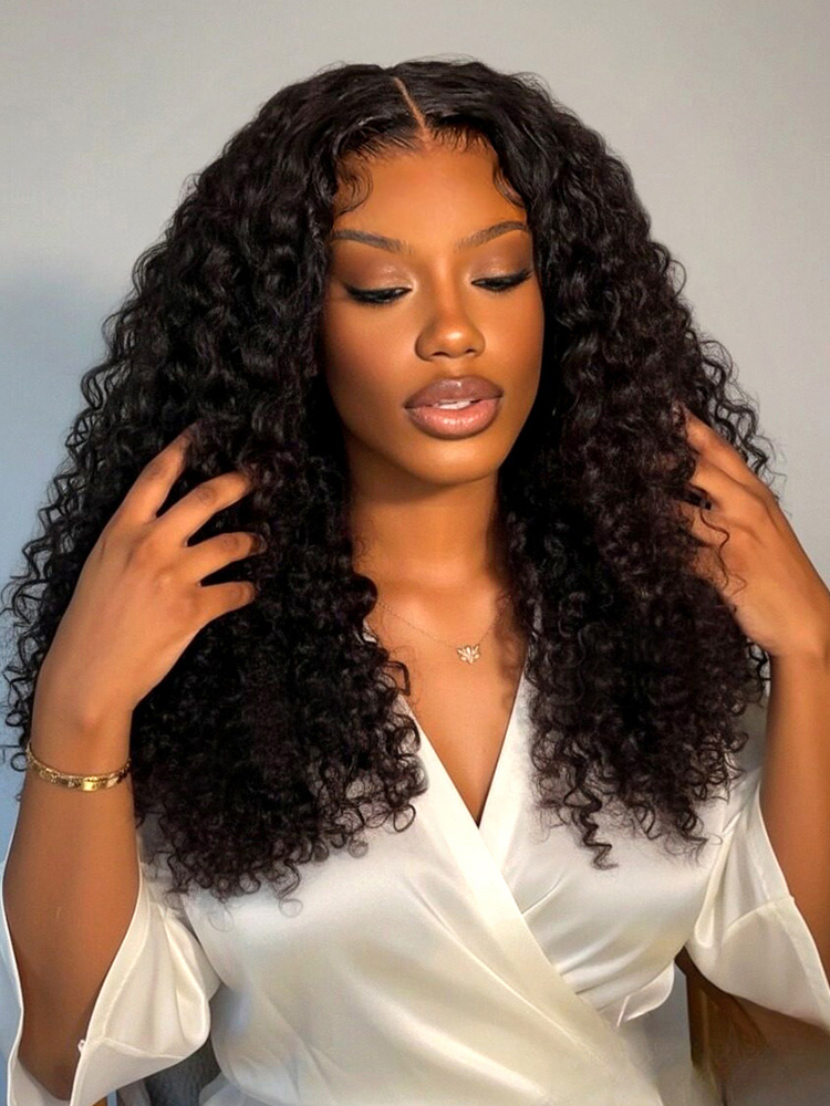 Burmese curly lace wig - CR-019
