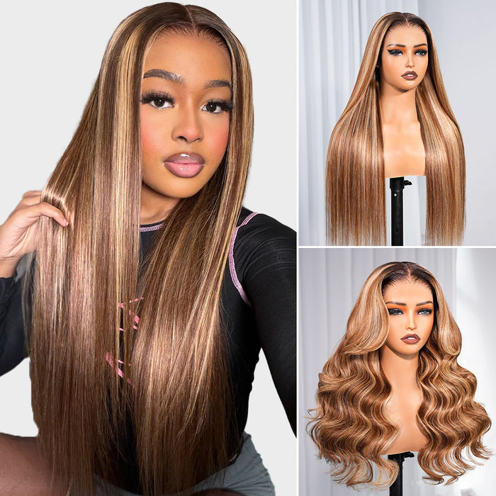 Honey blonde highlights - CR-014